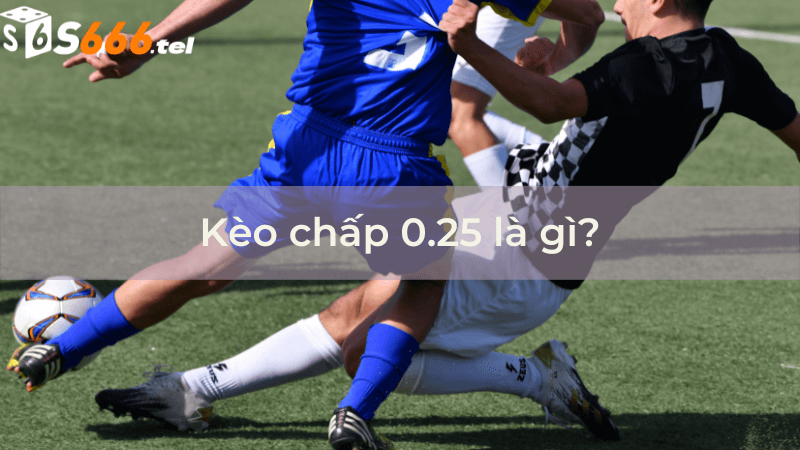 Kèo chấp 0.25 là gì?